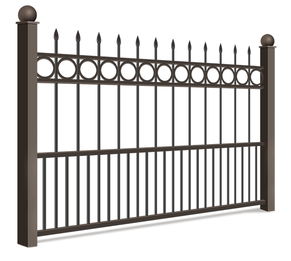 Ornamental Steel fencing features popular with Naples Florida homeowners
