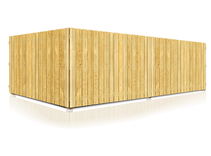 Residential Wood Fence - Naples Florida